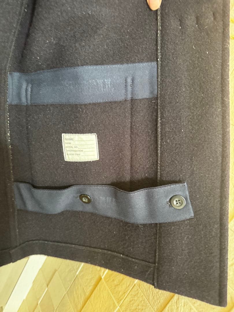 COMME des GARÇONS ダッフルコート ネイビー　Ｍサイズ