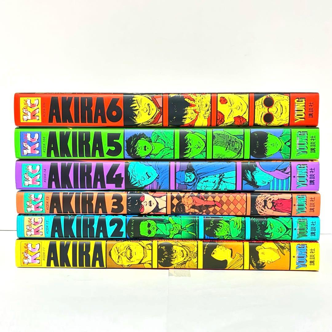 【超美品】AKIRA 全6巻セット 大友克洋 アキラ 講談社