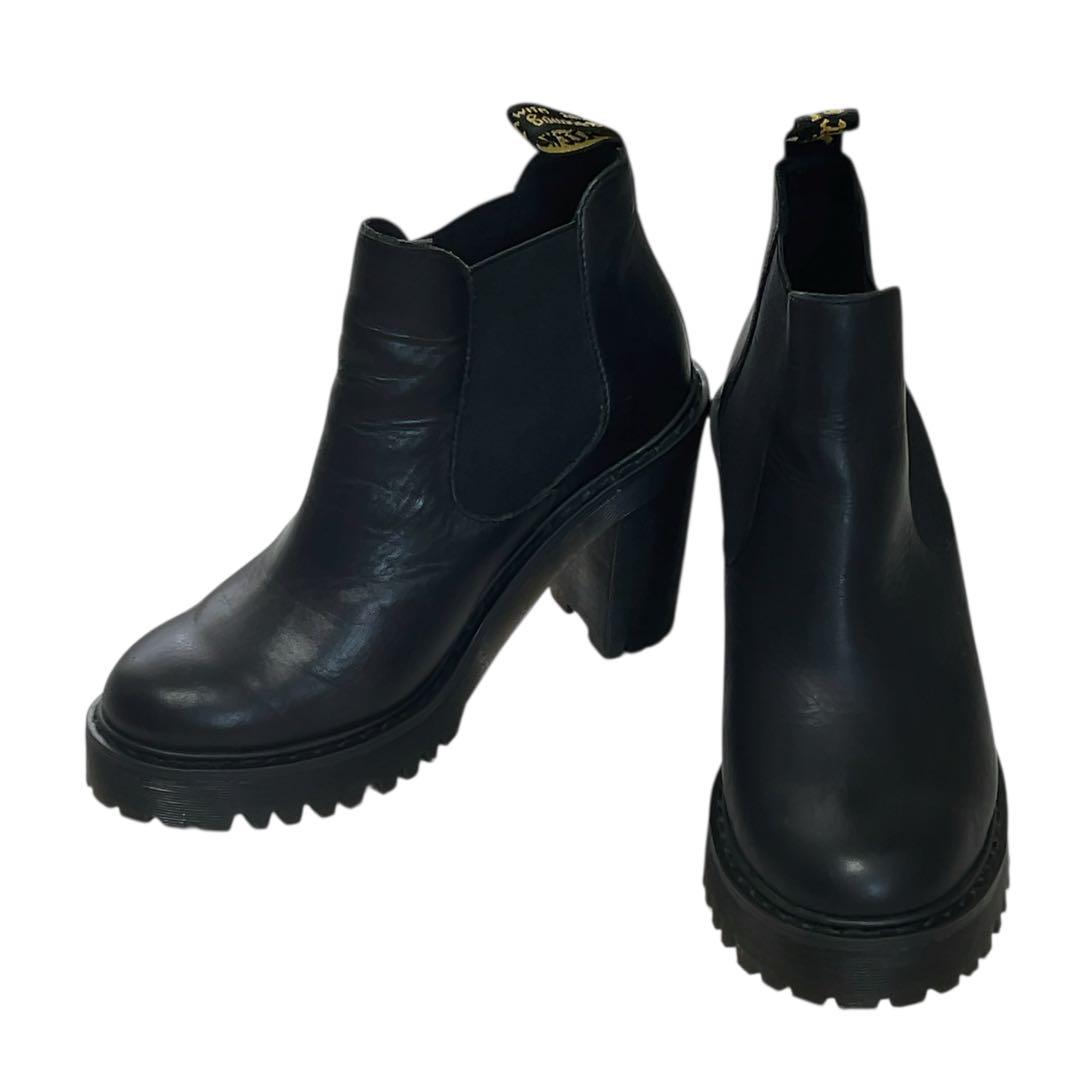 ゆきんこDR.MARTENS HARSTONサイドゴアブーツ　ブラック