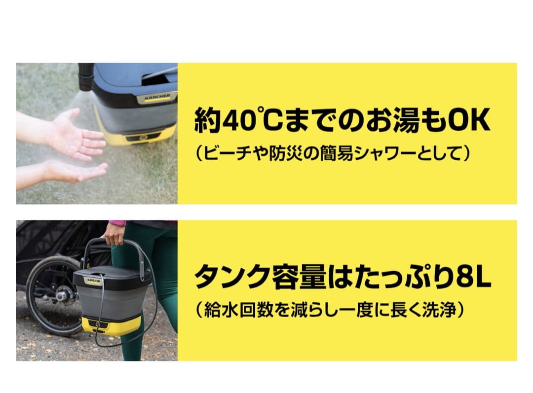 【新品】(KARCHER)ケルヒャーマルチクリーナーOC 3 Foldable