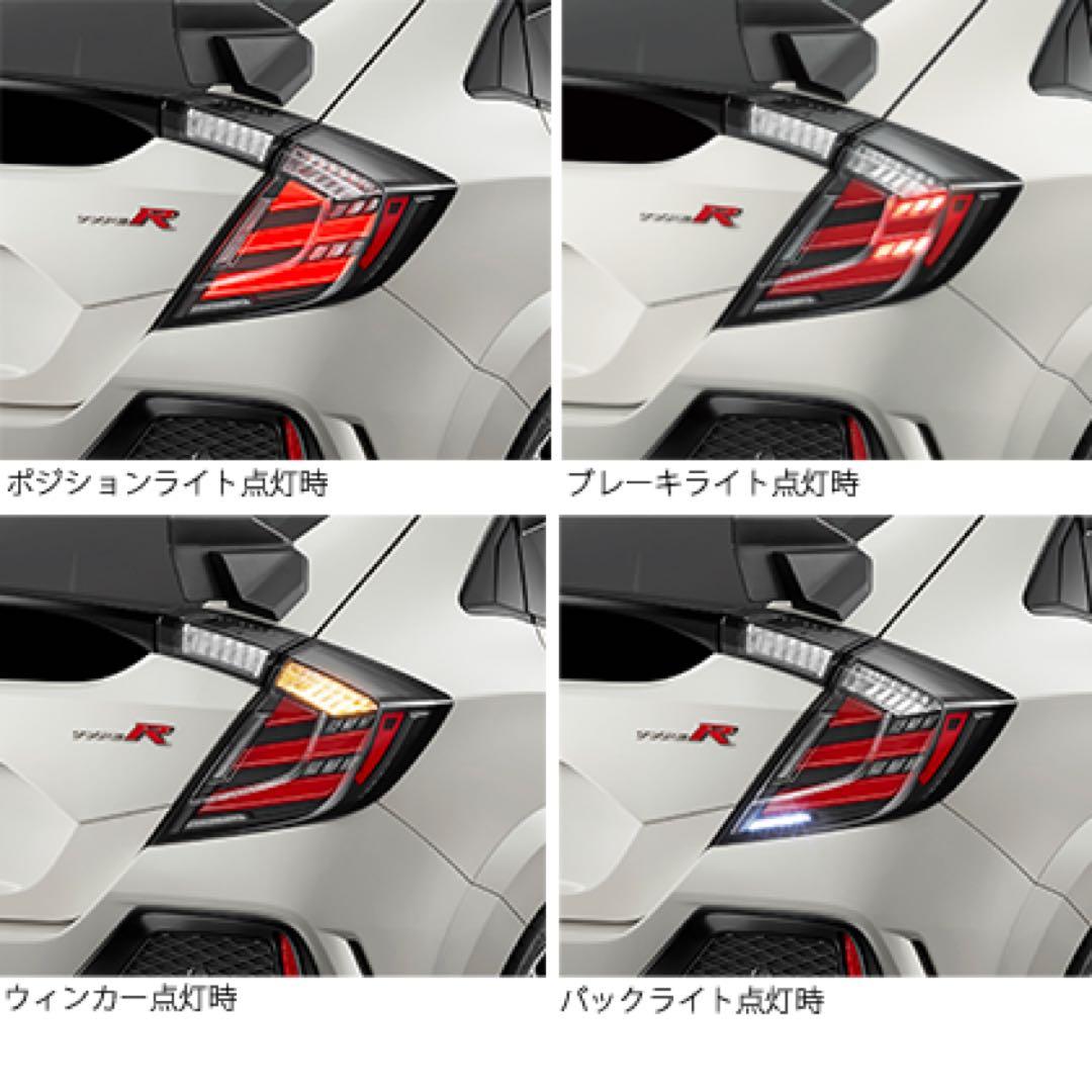 MUGEN テールランプ 2個セット ブラック/レッド