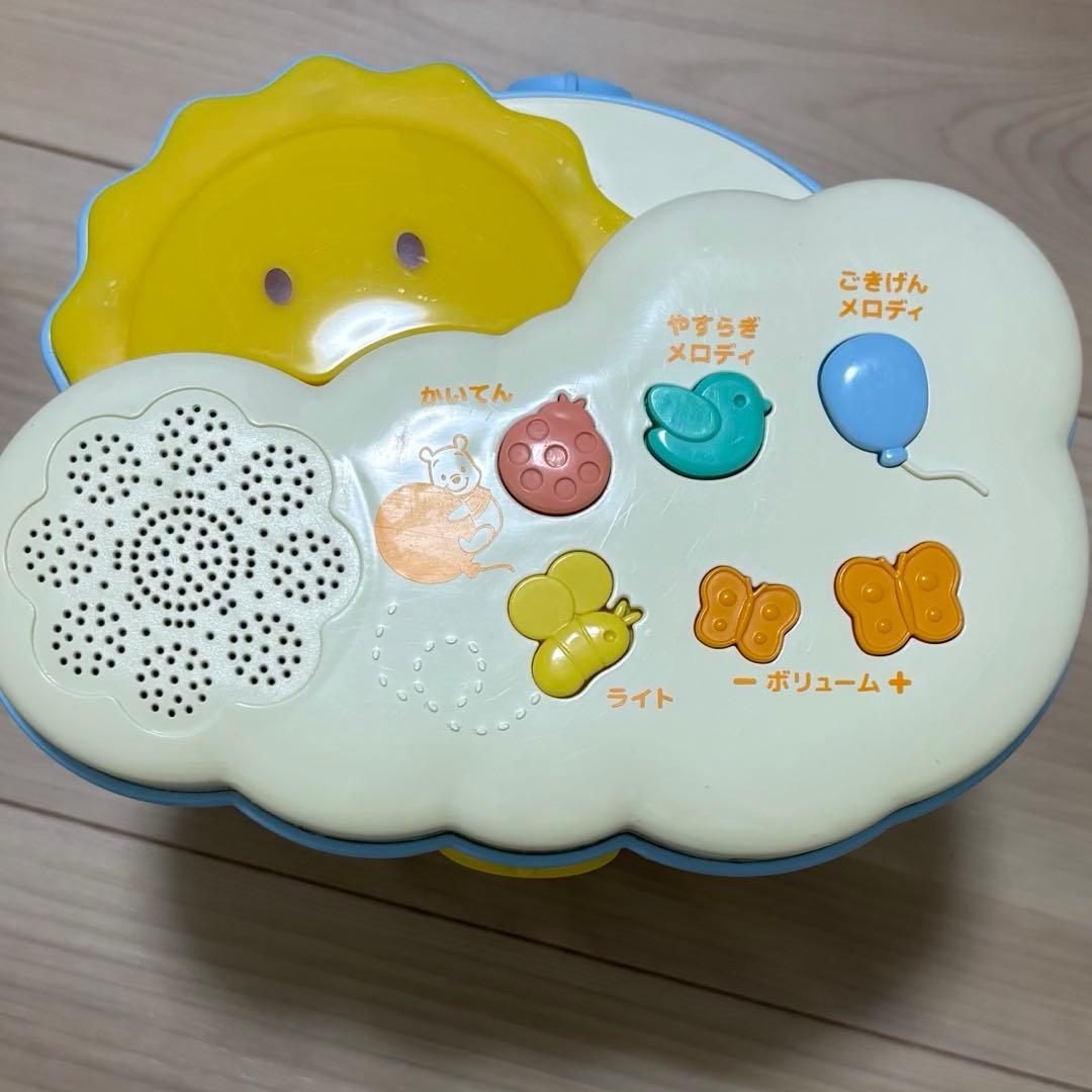 箱あり　くまのプーさん えらべる回転6WAYジムにへんしんメリー　プーメリー