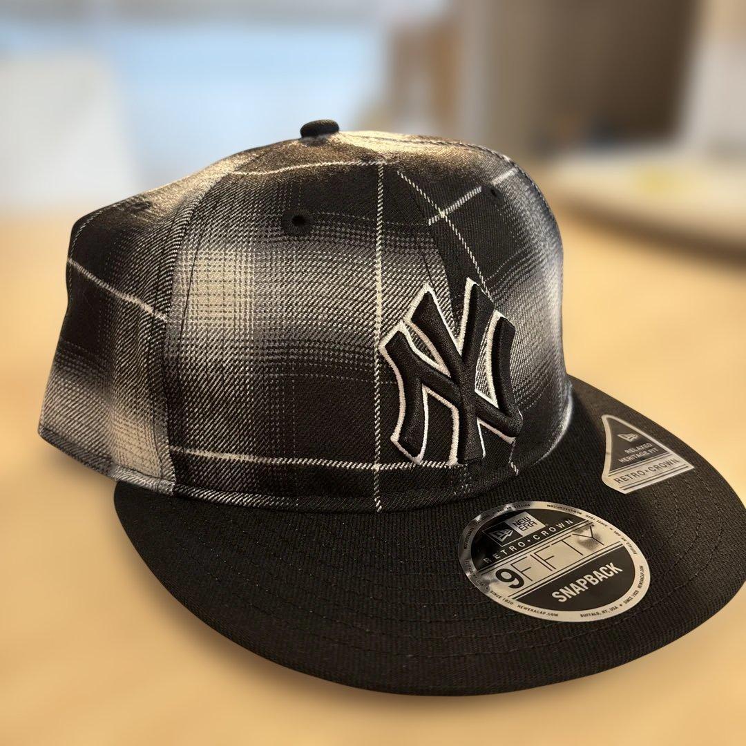 New Era 9FIFTY ニューヨークヤンキース キャップ チェック