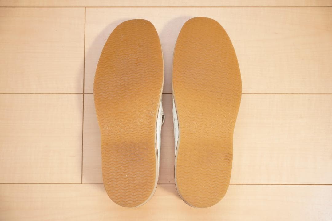 Hush Puppies モカシンシューズ　天然革　ホワイト