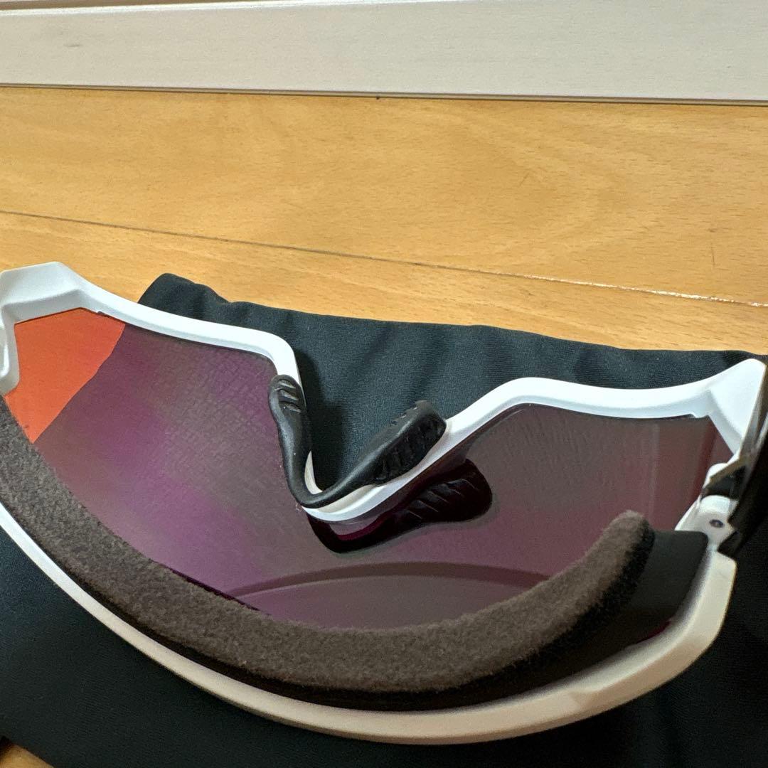 め*め様 極美品 OAKLEY WINDJACKET 2.0 白×黒オークリー