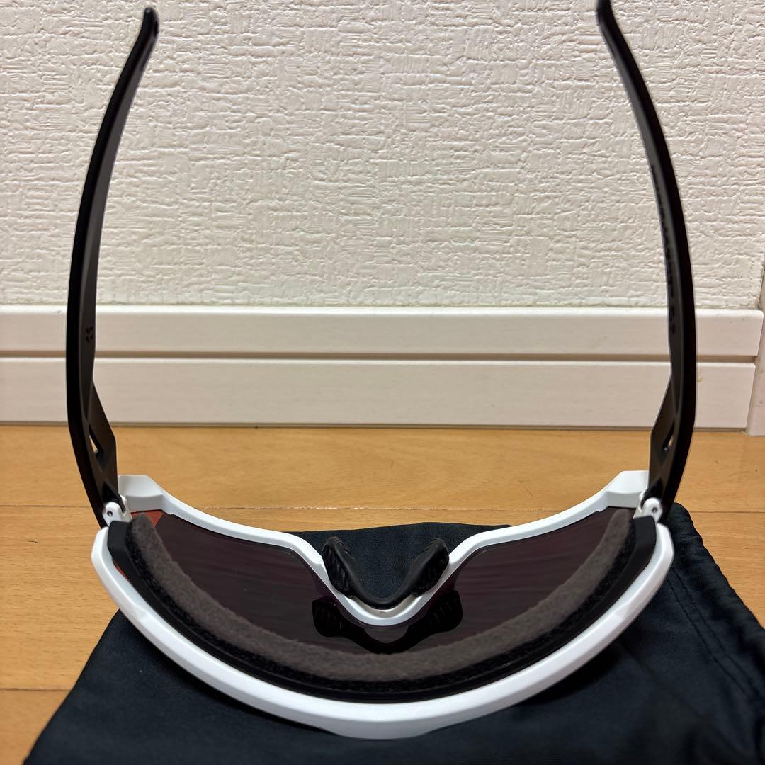 め*め様 極美品 OAKLEY WINDJACKET 2.0 白×黒オークリー