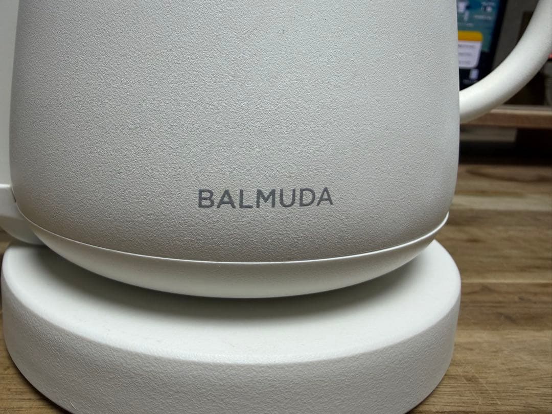 BALMUDA The Pot K02A-WH 0.6L 電気ケトル