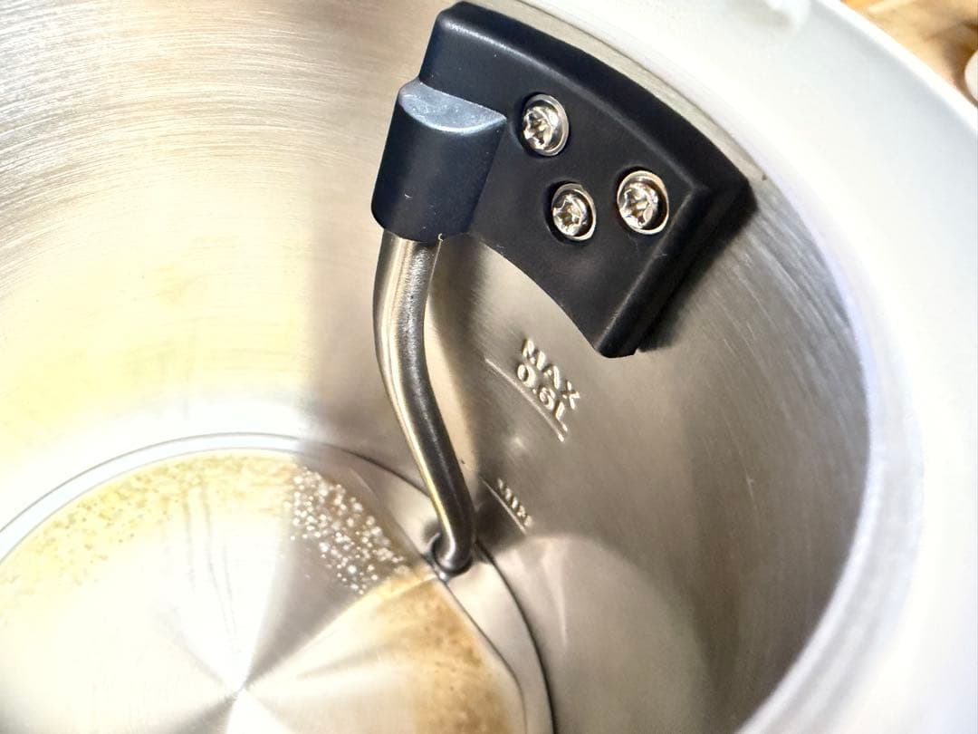 BALMUDA The Pot K02A-WH 0.6L 電気ケトル