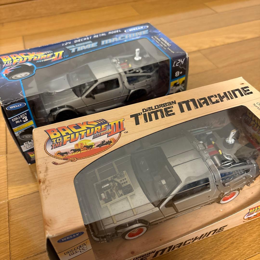 1/24デロリアンタイムマシーンback to the future
