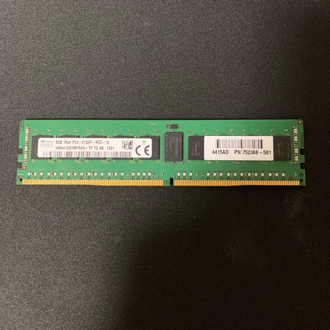 Crucial 8GB×2 16GB DDR4 2133MHz メモリ
