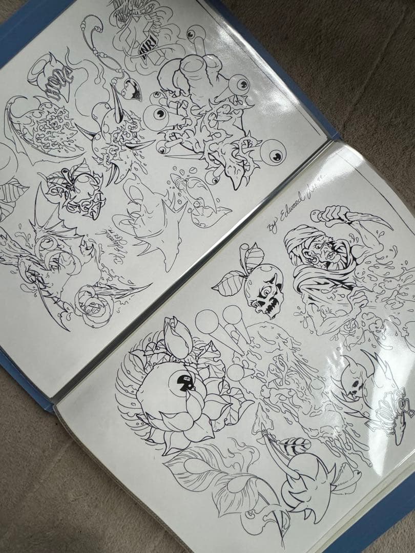 tattoo Flash 44枚 彫師　刺青