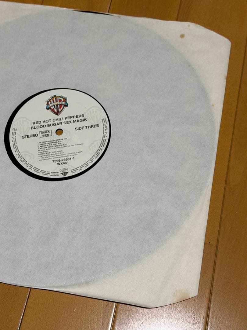 レッチリ Blood Sugar Sex Magik LP