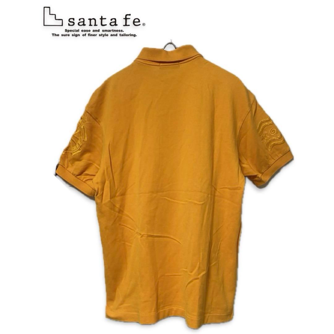 santafe サンタフェ　刺繍 Tシャツ イエロー
