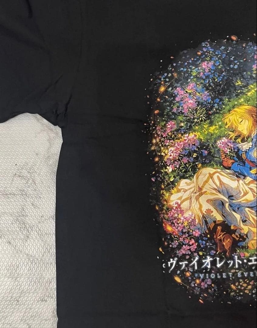 ヴァイオレット Violet Evergarden アニメTシャツ 2XL