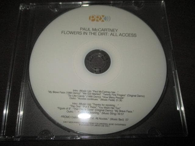 paul mccartney flowers in the dirt 送料込み