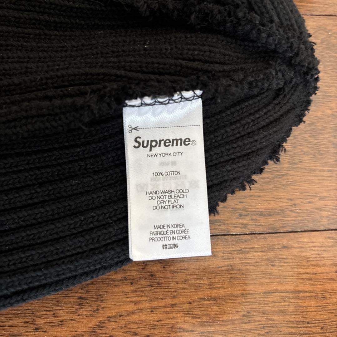 Supreme Beanie ビーニー ニットキャップ スモールボックス 黒