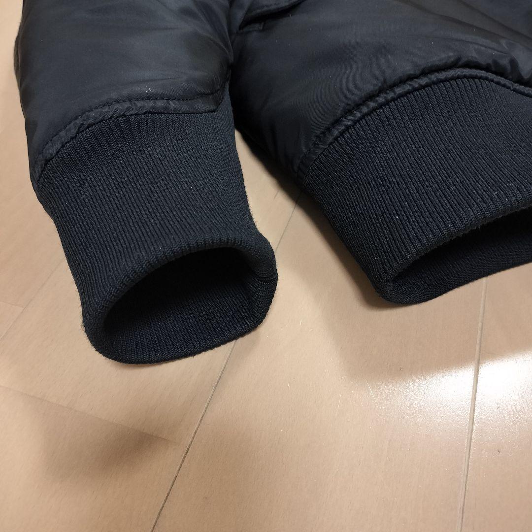 UNIQLO +J ブラック L ハイブリッドダウン オーバーサイズ MA-1