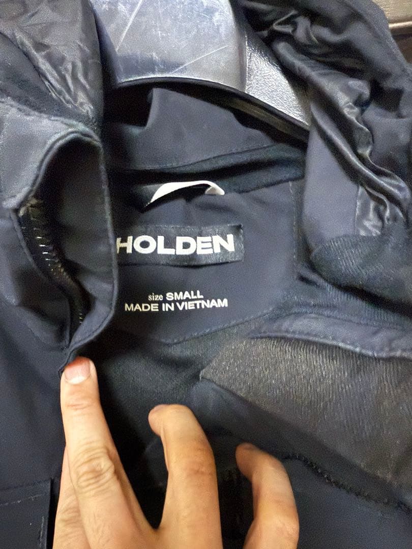 HOLDEN ブラックスノーボードジャケット Sサイズ