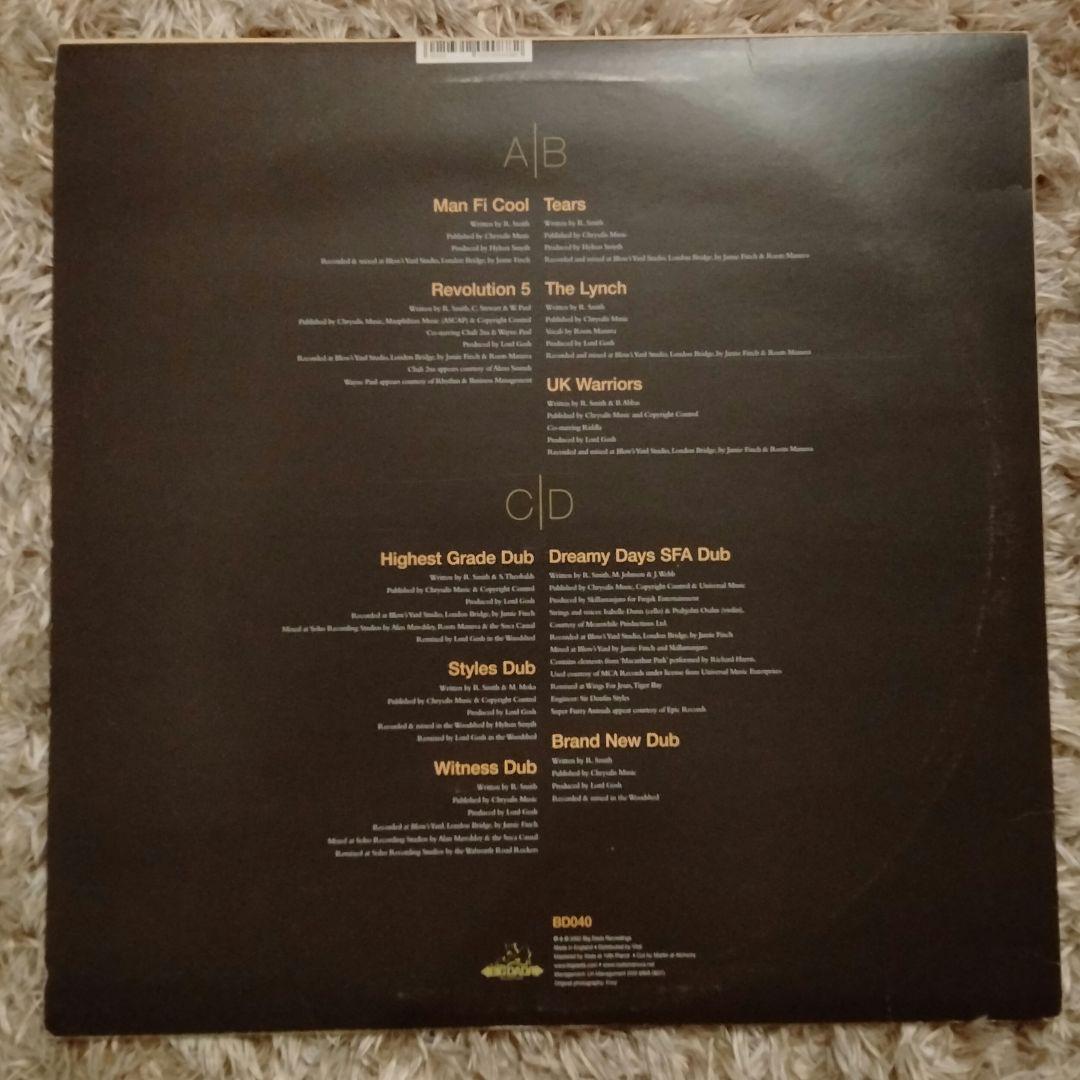 洋楽 Roots Manuva / Dub Come Save Me 2LP