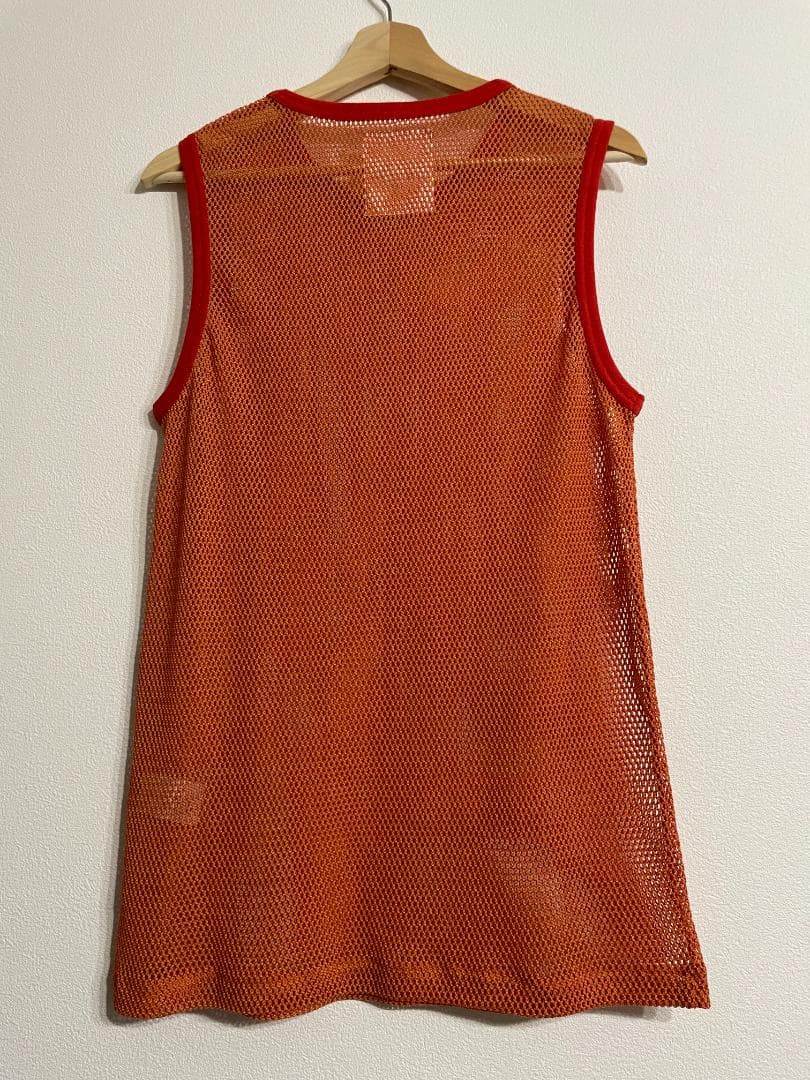 BLACKBIRD 25SS MESH TANK TOP ORANGE 柿乃葉