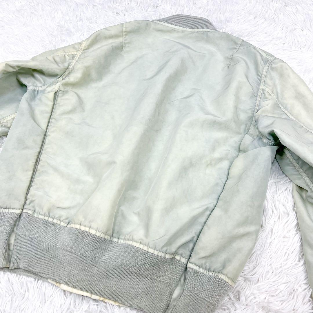 希少 サカイ 24AW ガーメントダイ MA-1 フライトジャケット XL相当