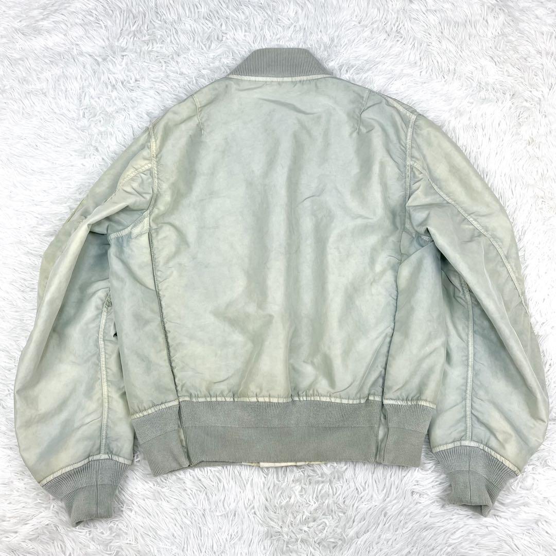 希少 サカイ 24AW ガーメントダイ MA-1 フライトジャケット XL相当