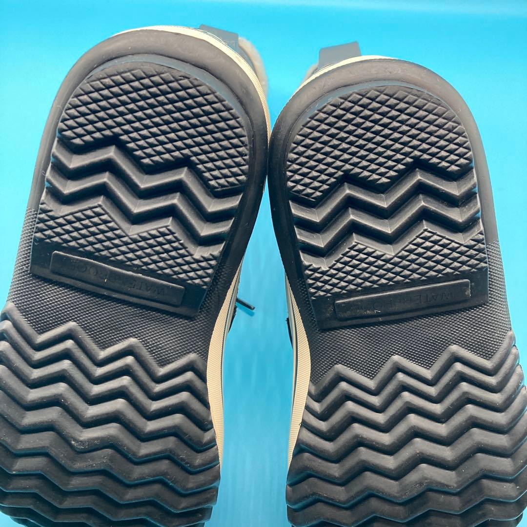 【美品】ソレルSOREL スノーブーツWATERPROOF24.0cmグレー
