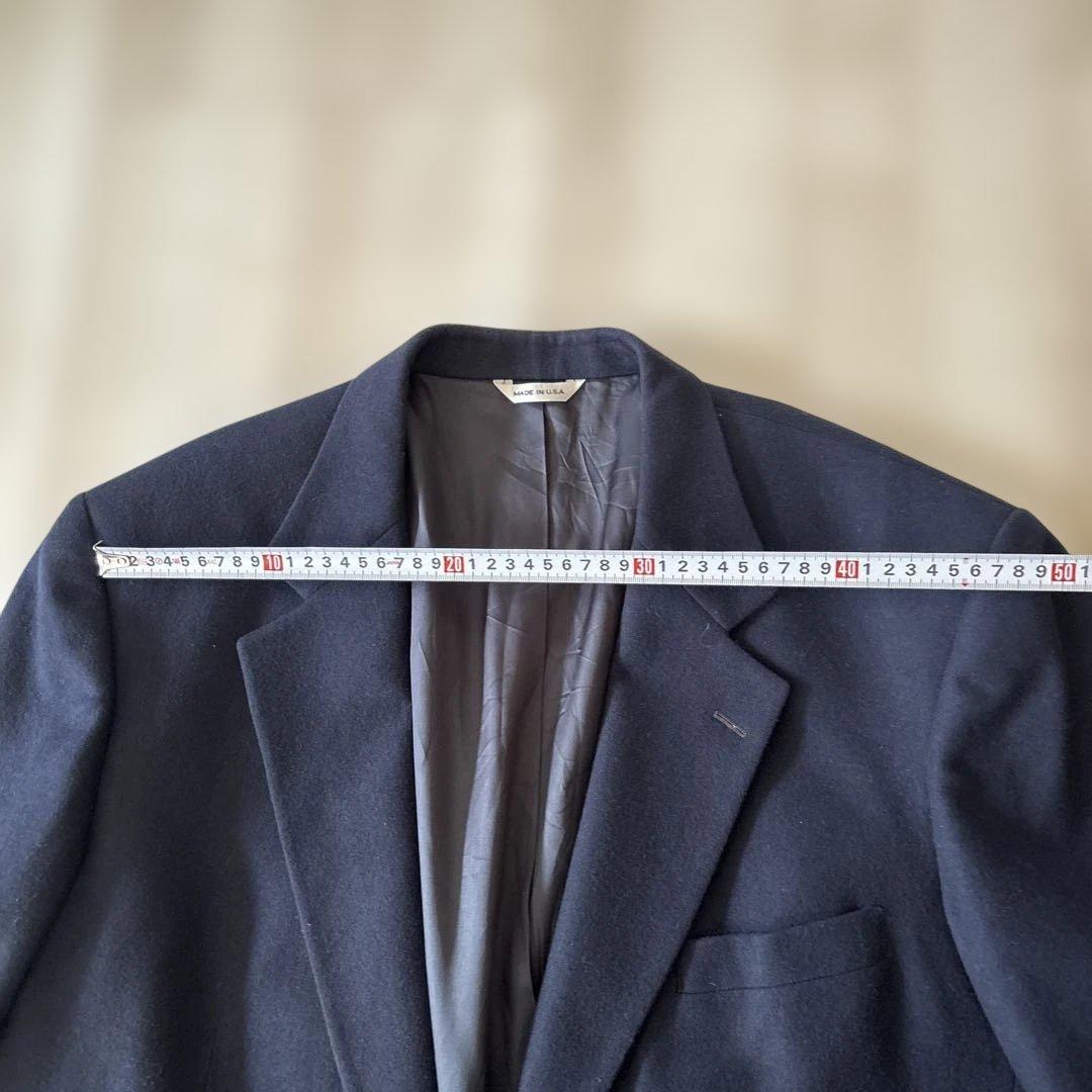 ラルフローレン　ネイビー テーラードジャケット　3XL ウール　USA