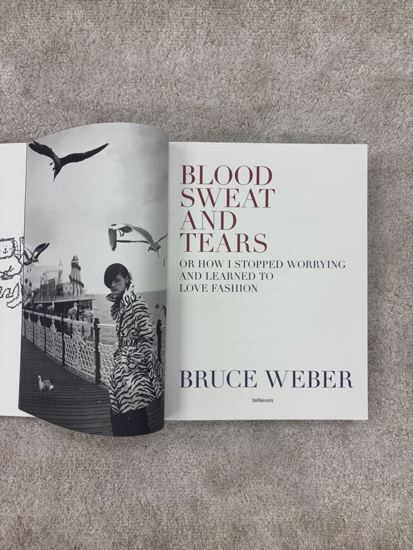 洋書 BLOOD SWEAT AND TEARS / BRUCE WEBER