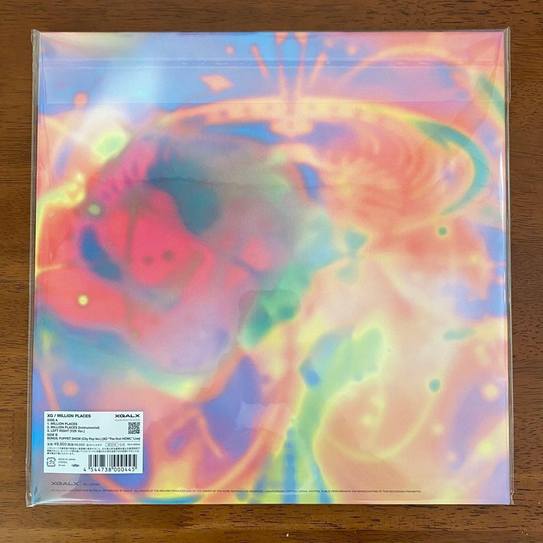 ケ*ー様 XG million places vinyl レコード　完全受注生産
