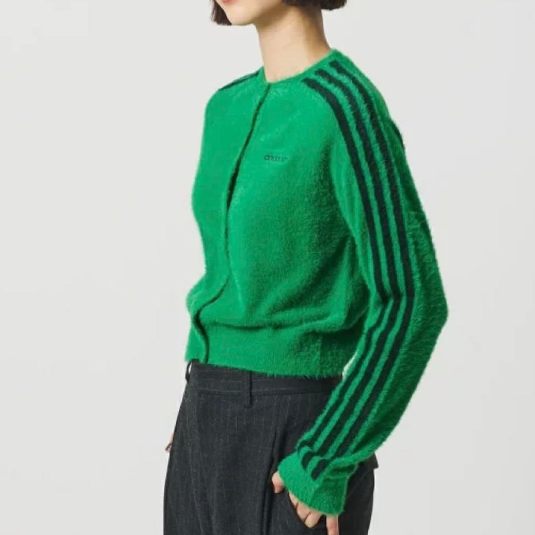 S30　アディダス　adidas FLUFFY カーディガン