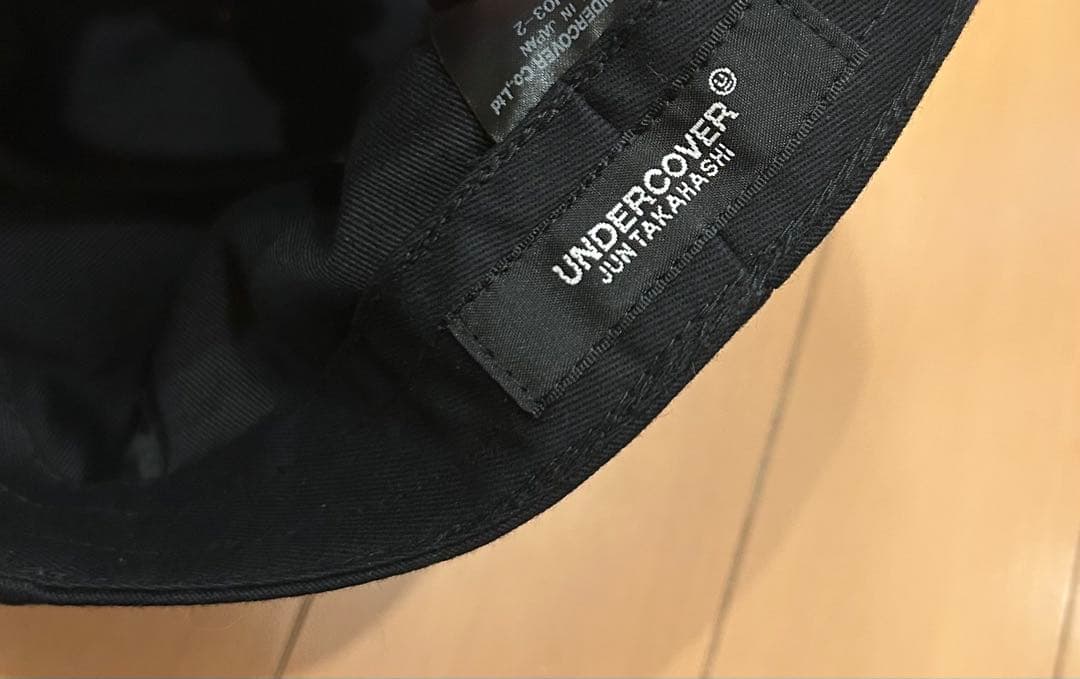 帽子 undercover 18AW HUMAN ERROR Cap Black 2