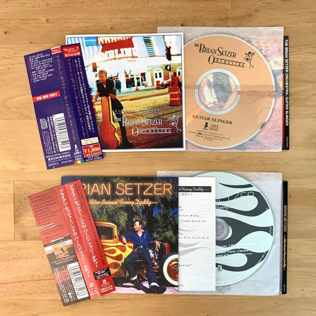 CDセット Brian Setzer Orchestra ブライアン・セッツァー