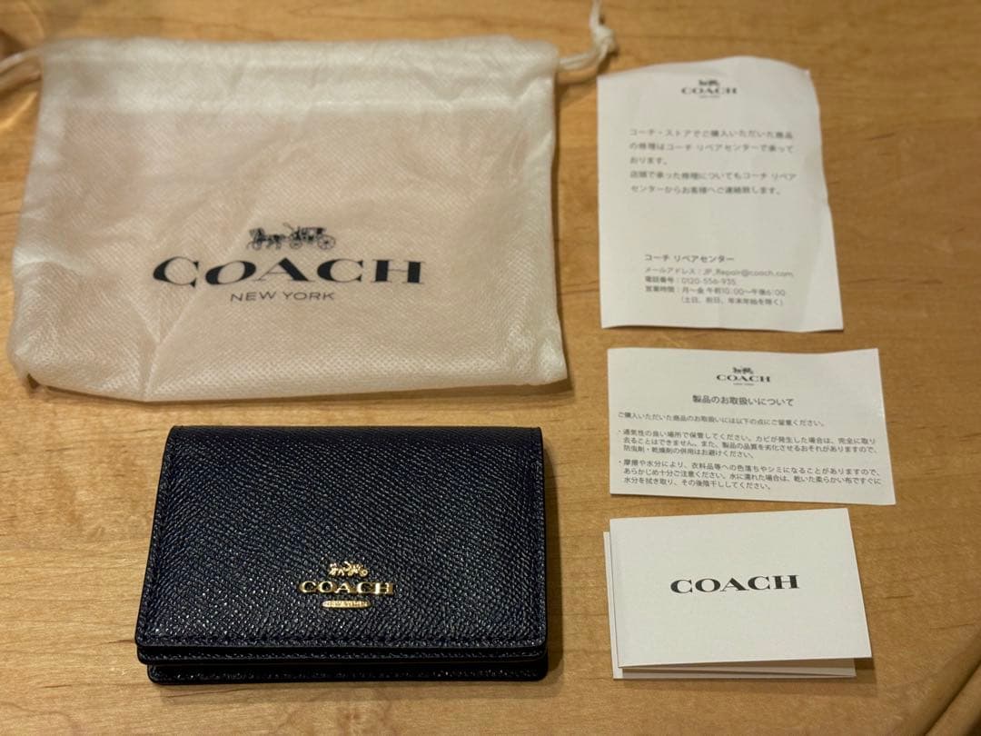 【新品】 COACH 名刺入れ
