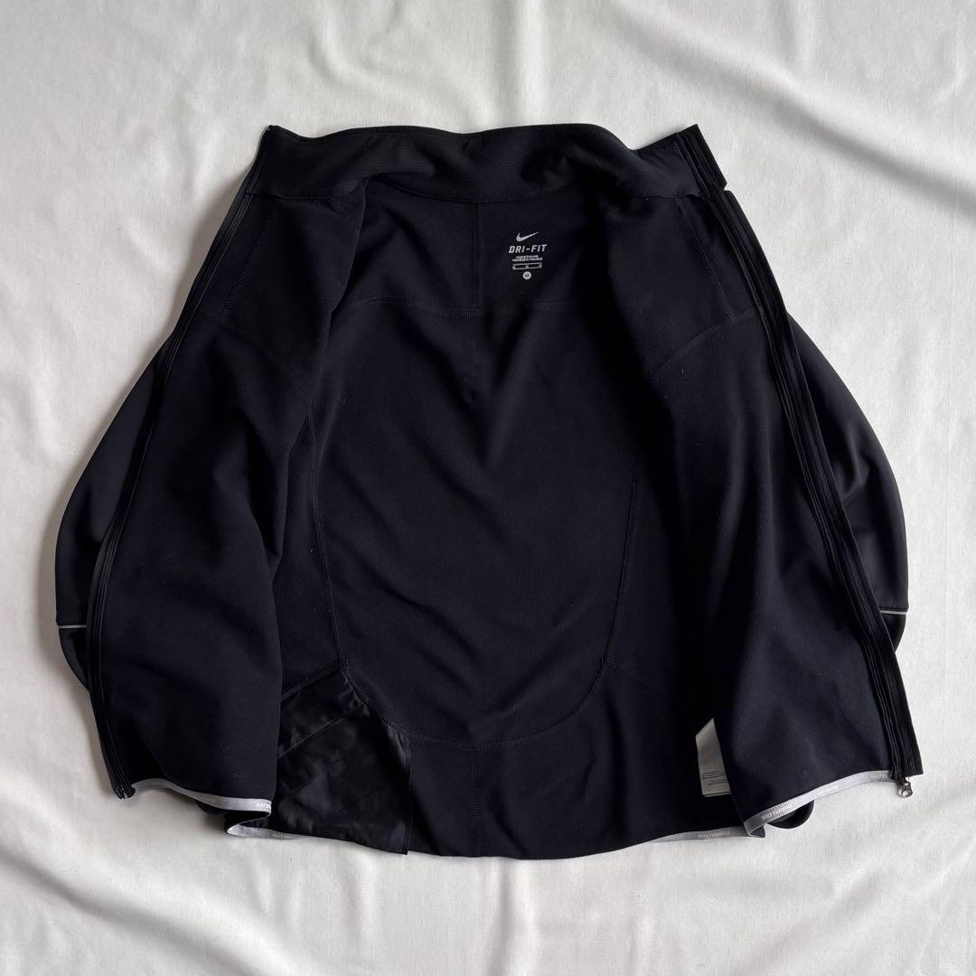 ジャケット・アウター 00s NIKE reflector running jacket BLK