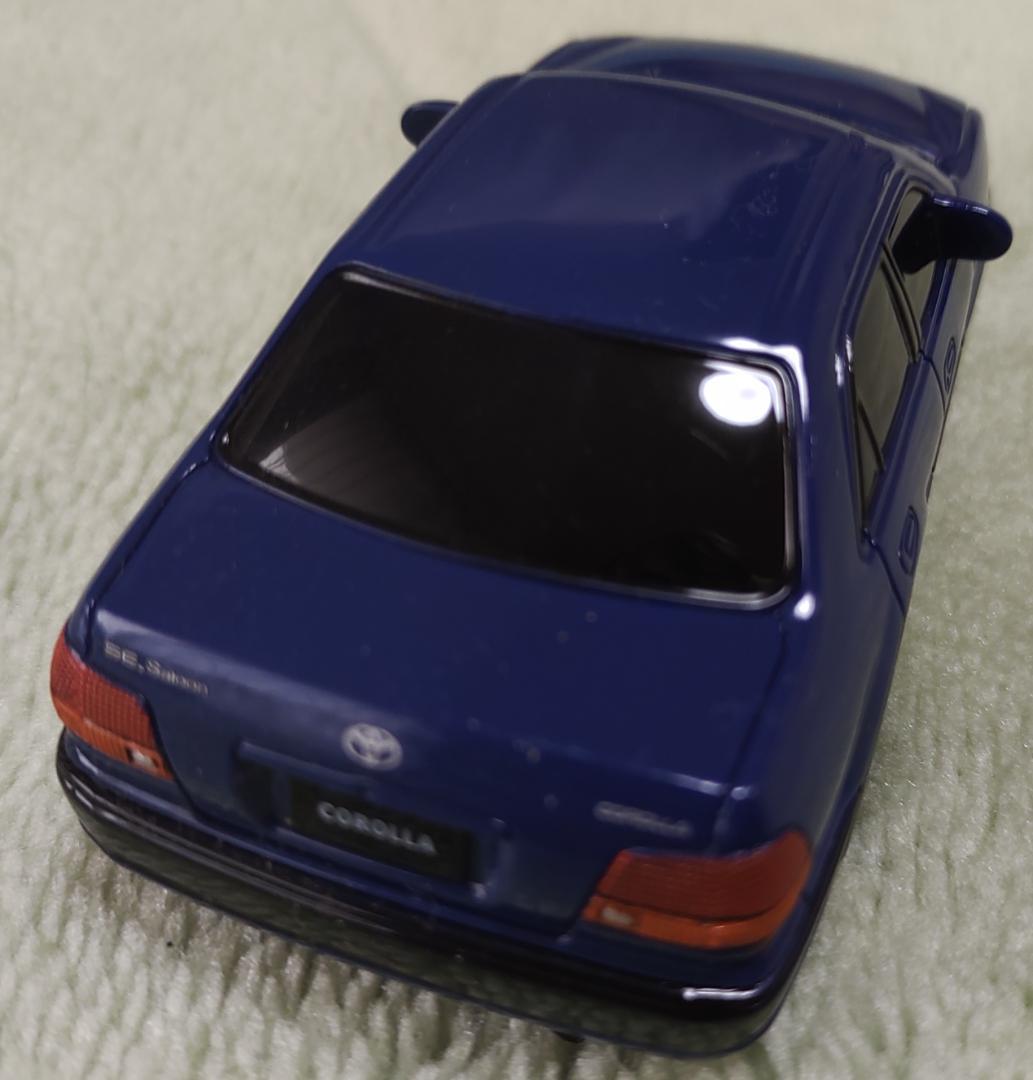 8th COROLLA ミニカー 青色