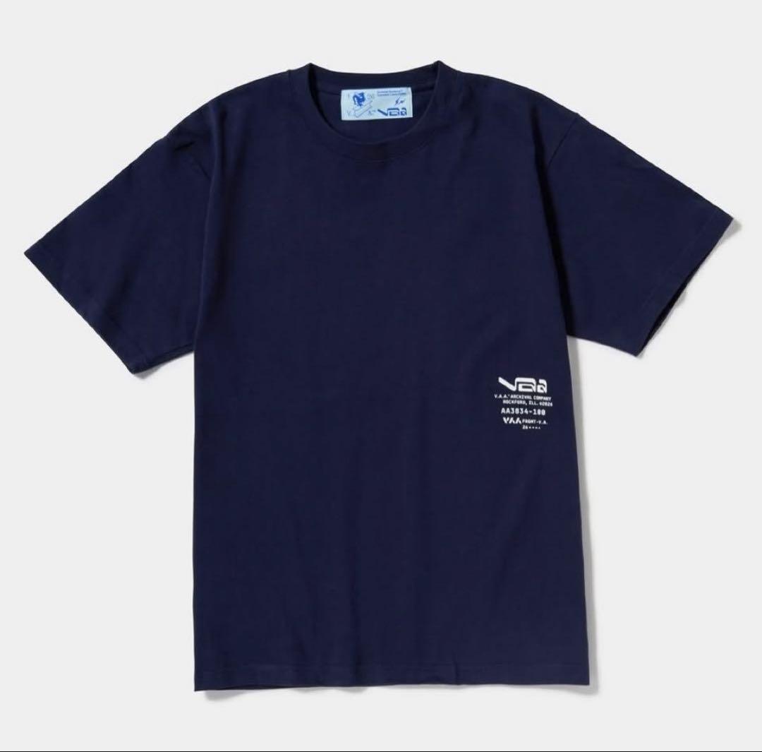 FRAGMENT VIRGIL V.A.A. Tシャツ ネイビーL 藤原ヒロシ