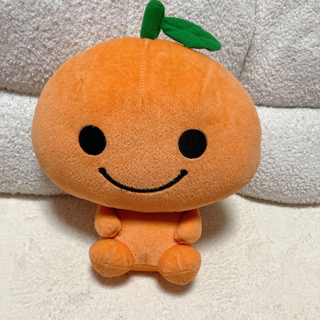 【懸賞当時品】みかんぼうや　フルーチェメイツ　大きめぬいぐるみ　非売品