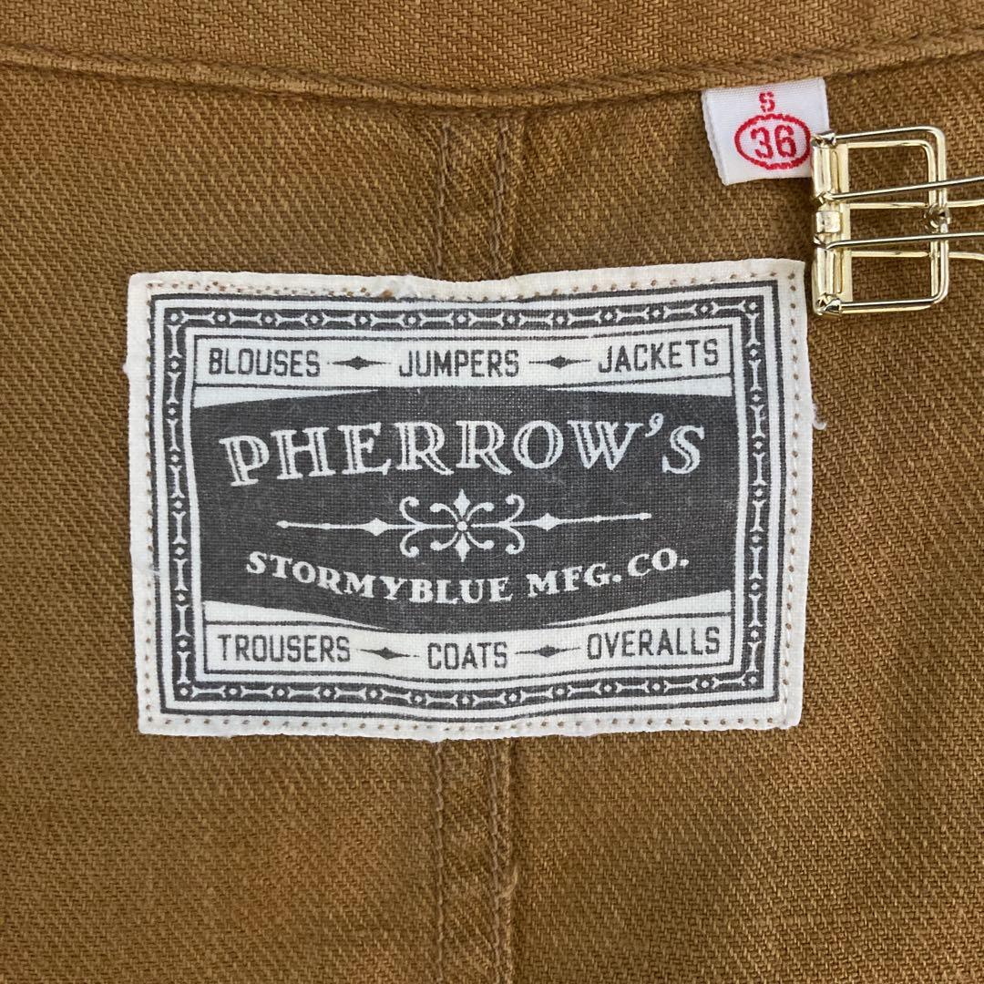 ☆PHERROW'S フェローズ ショップコート カバーオール☆