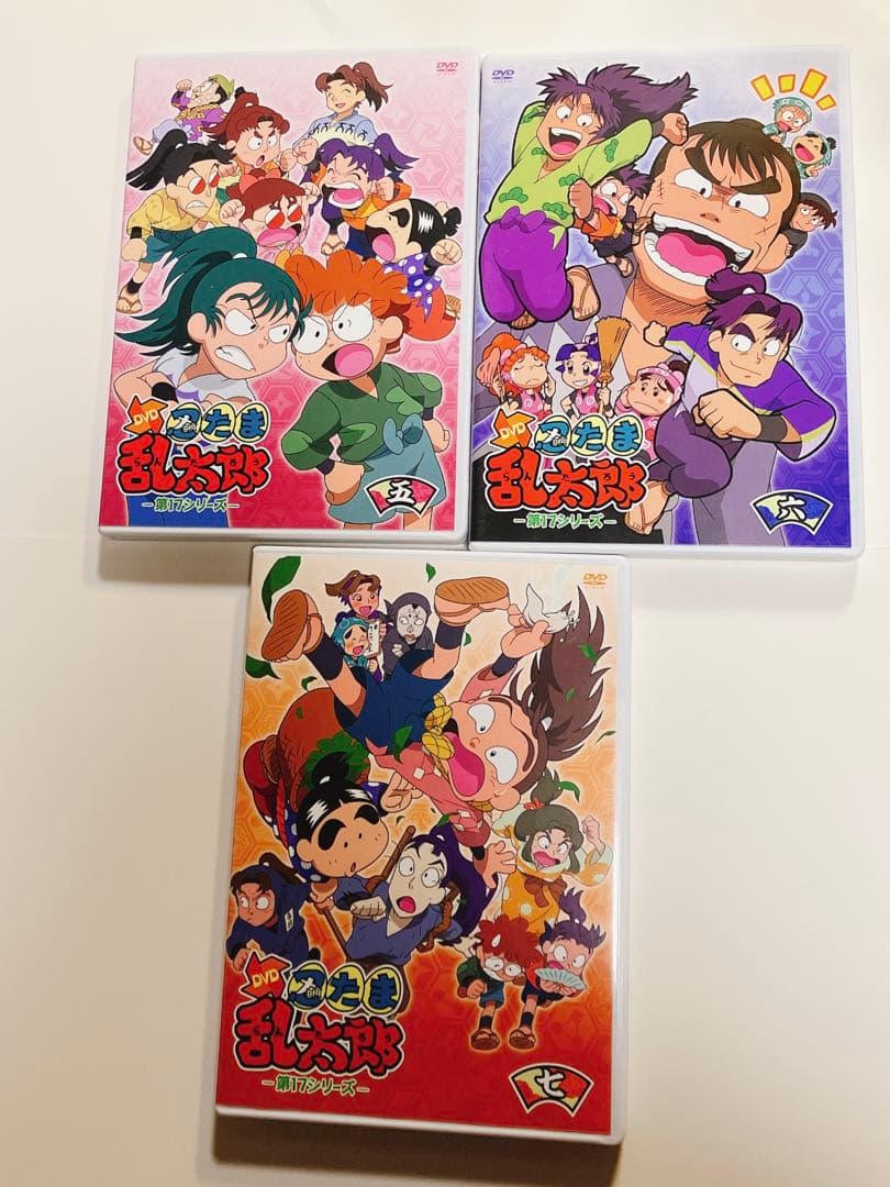 ★初回特典付き★DVD 忍たま乱太郎　第17シリーズ　全7巻セット