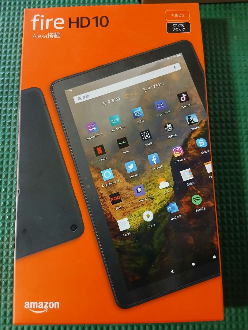 カバー付き　Amazon fire HD 10 タブレット 極美品　11世代