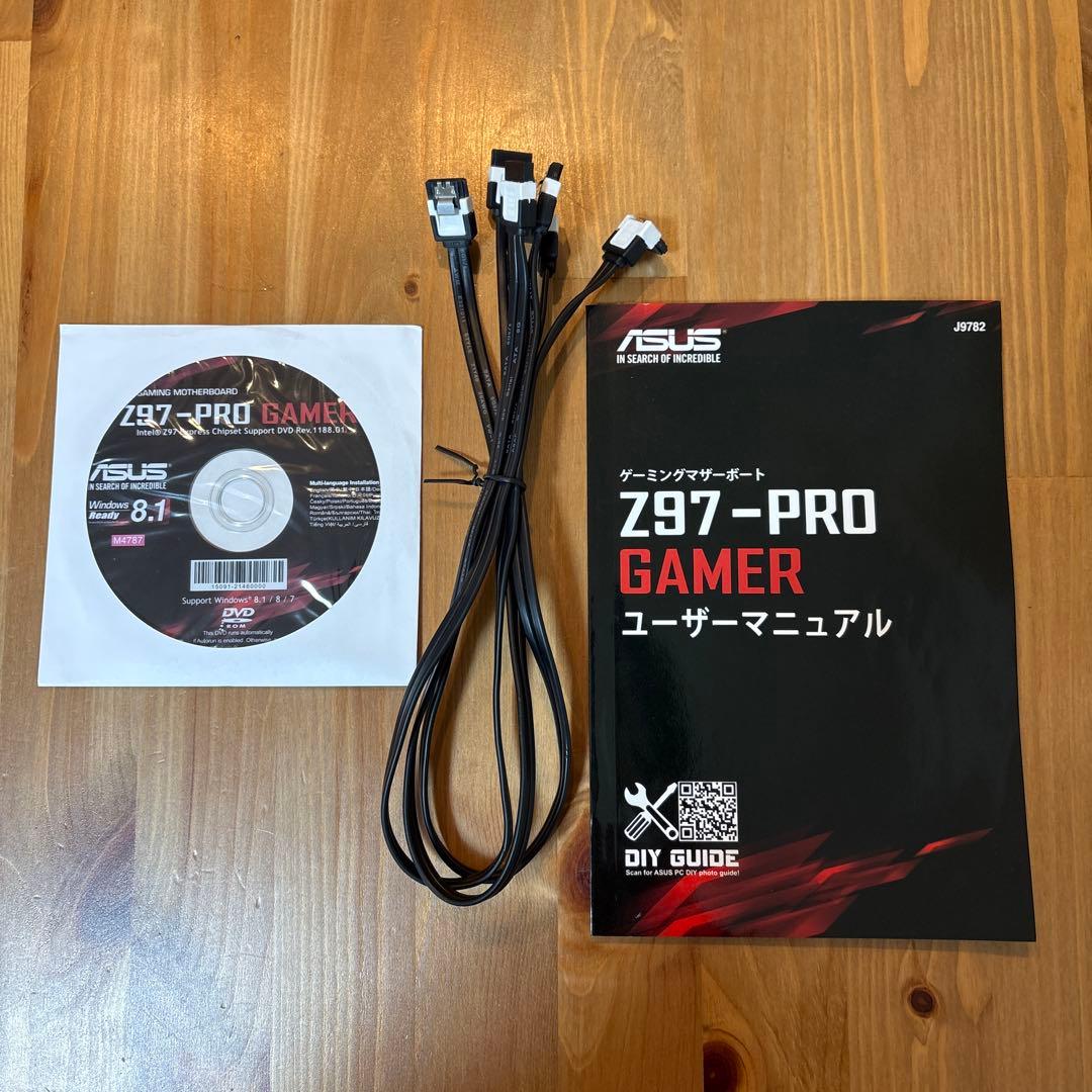 マザーボード Intel Core i7-4790K + ASUS Z97-PRO GAMER