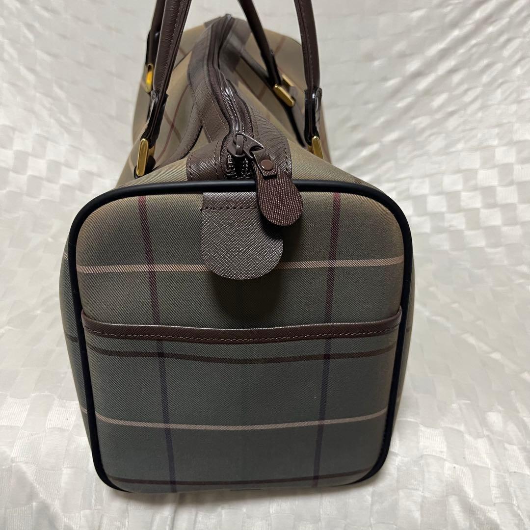 【美品】Burberrys バーバリー　ボストンバック ハンドバッグ　ホースロゴ
