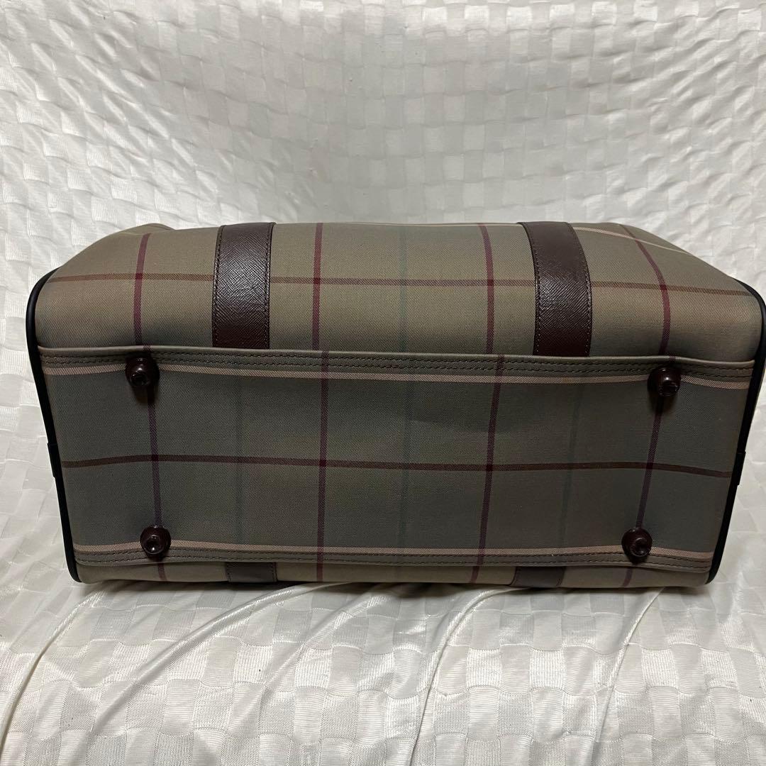 【美品】Burberrys バーバリー　ボストンバック ハンドバッグ　ホースロゴ