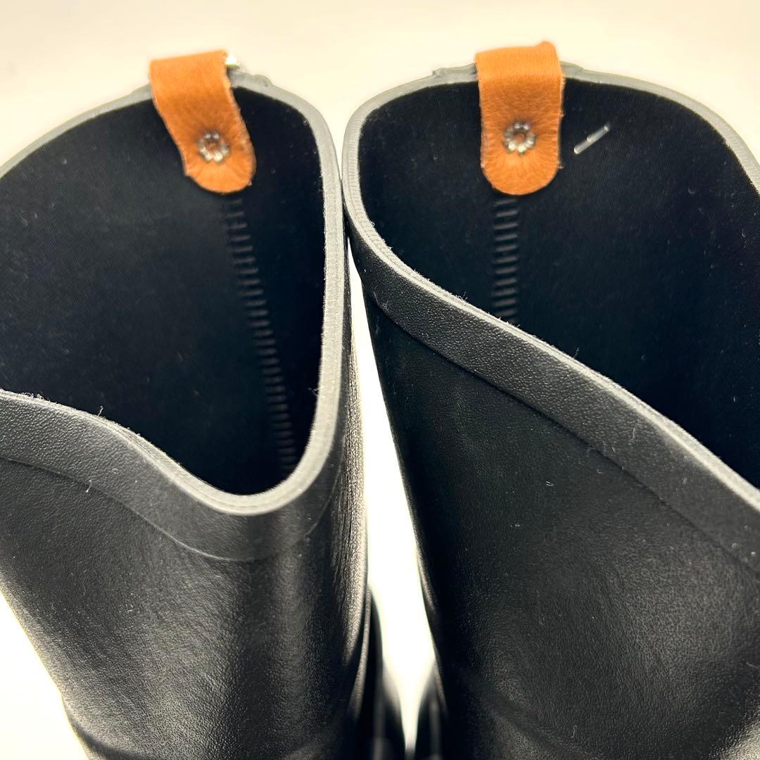 新品✨ AIGLE 【24.5㎝】 ミスジュリー ラバーブーツ ブラック