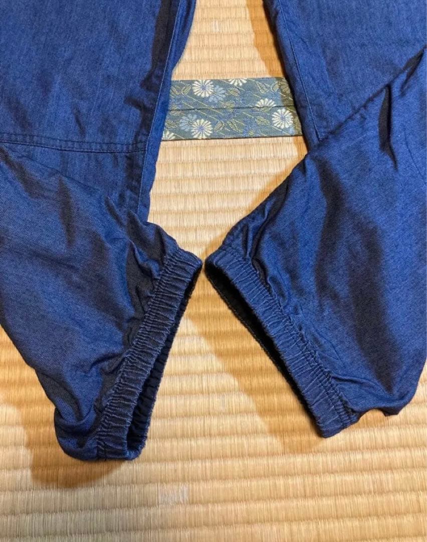the north face ナイロンデニム　インディゴ　パンツ　Lサイズ