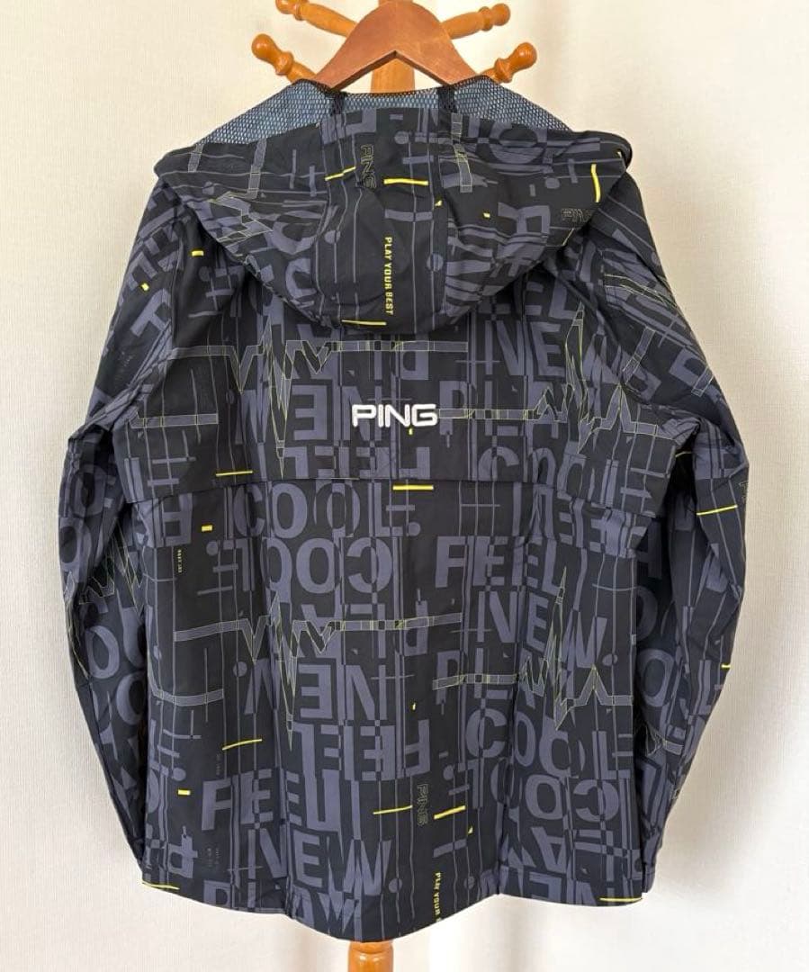 最終値下げ❕【新品/未着用】PING ピン ゴルフ フルジップブルゾン 黒