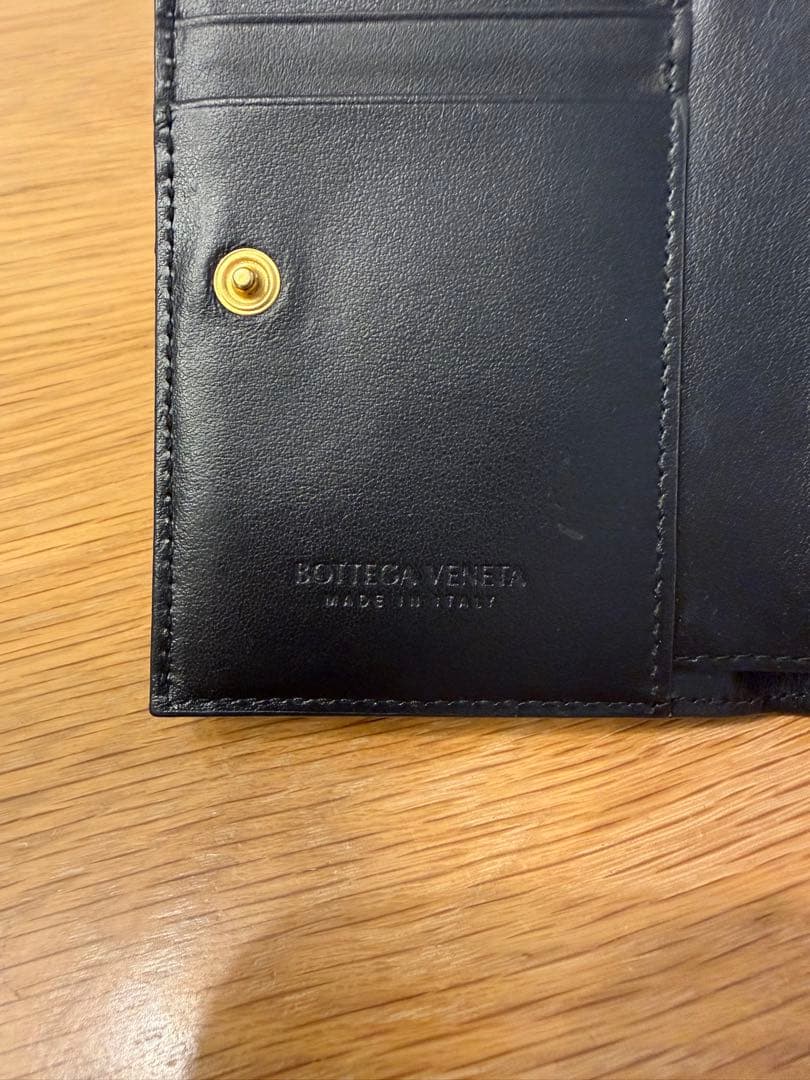 BOTTEGA VENETA ボッテガ ヴェネタ イントレチャート 二つ折り財布