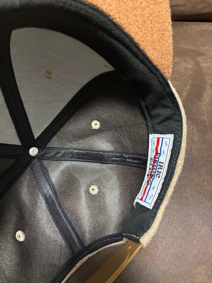 アイリーフィッシングクラブ-MELTON 2TONE CAP-