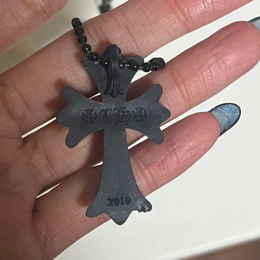 クロムハーツ　CHROME HEARTS シリコン ラバーネックレス ブラック